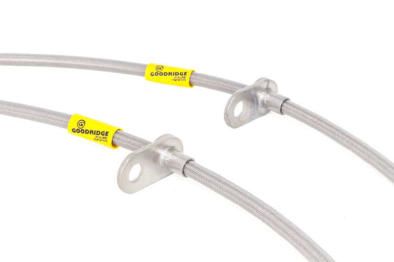 GR G-Stop Brake Line Kits - Goodridge 09-14 Honda Fit (Non-EV Models) Stainless Steel Brake Line Kit