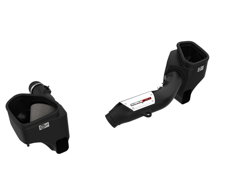 AFE Magnum FORCE Stage-2 Cold Air Intakes - aFe POWER Magnum FORCE Stage-2 Pro DRY S Cold Air Intake System 15-19 BMW M3/M4 3.0L