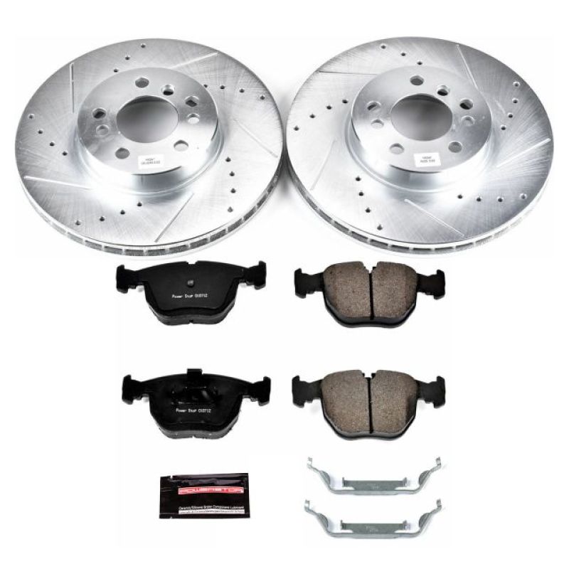 PSB Z23 Evolution Kit - Power Stop 00-06 BMW X5 Front Z23 Evolution Sport Brake Kit