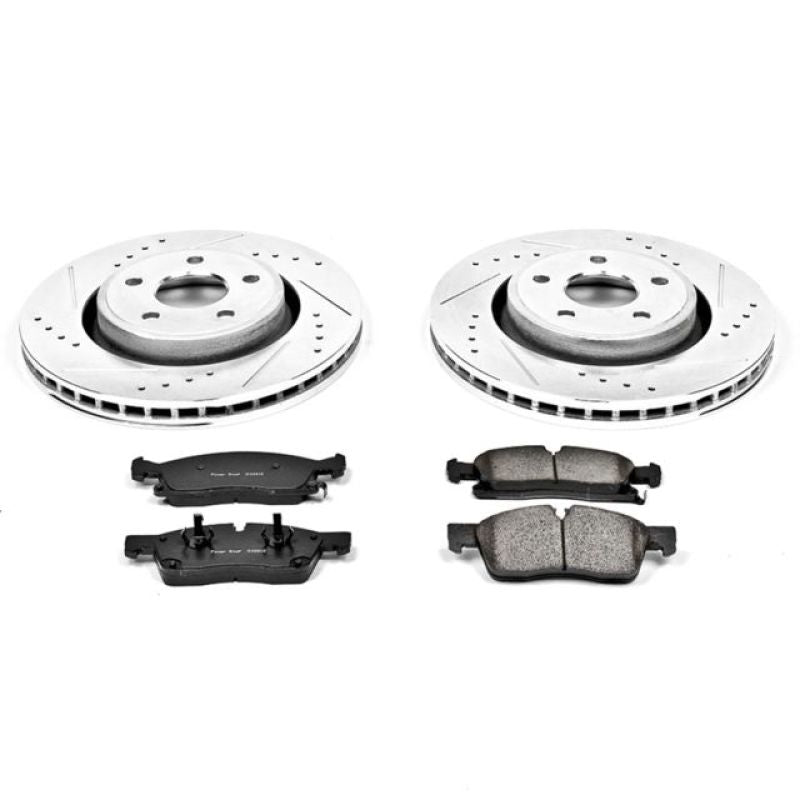 PSB Z23 Evolution Kit - Power Stop 11-19 Dodge Durango Front Z23 Evolution Sport Brake Kit