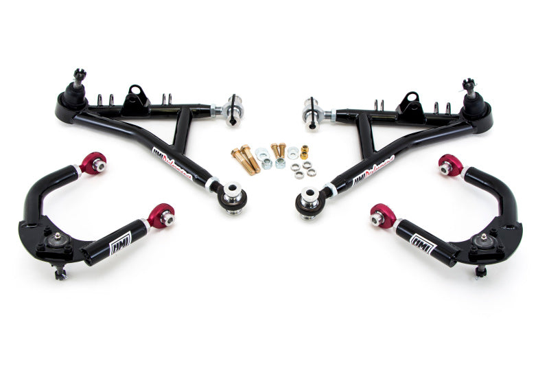 UMI Control Arm Kits - UMI Performance 93-02 GM F-Body Front A-arm Kit Adjustable CrMo Drag Race