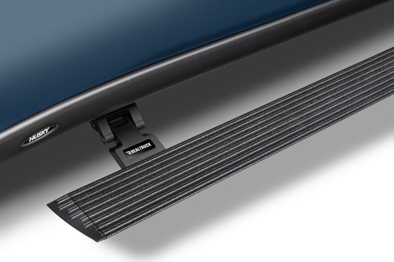 GOR RealTruck VoltStep Running Boards - RealTruck 19-25 Chevy Silverado 1500 CC 4dr VoltStep Electric Running Board Kit - Tex. Blk