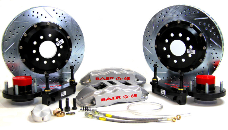 BAE Extreme Brake Kits - Baer Brakes 14in Extreme+ Front Brake Kit - Silver