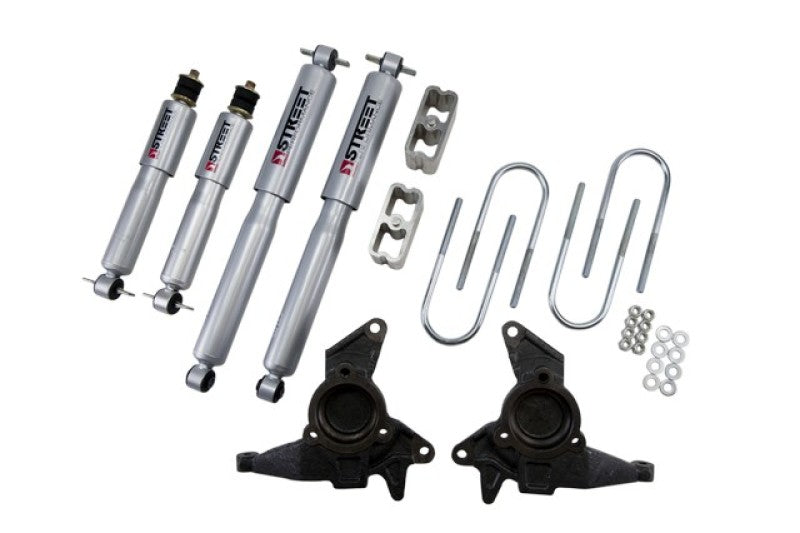 BT Lower Kit w SP Shocks - Belltech LOWERING KIT WITH SP SHOCKS
