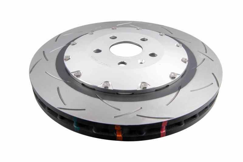 DBA 5000 Series Slotted Rings - DBA 16-20 Audi TT-RS Quattro Front 5000 Series Slotted Rotor w/Silver Hat