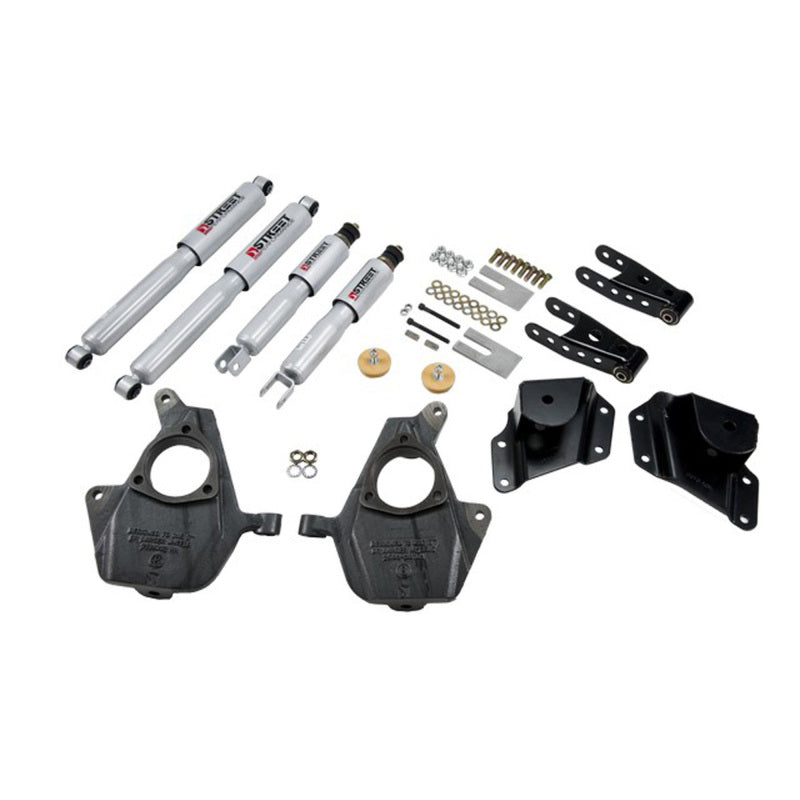 BT Lower Kit w SP Shocks - Belltech LOWERING KIT WITH SP SHOCKS