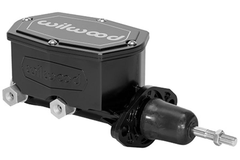 WIL Master Cylinder - Wilwood Corvette C2 Compact Tandem Master Cylinder - 7/8in Bore Black