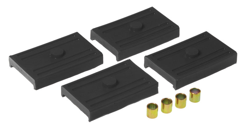 PRO Spring Pad - Blk - Prothane 68-69 GM F-Body Upper/Lower Spring Pad (Multi) - Black