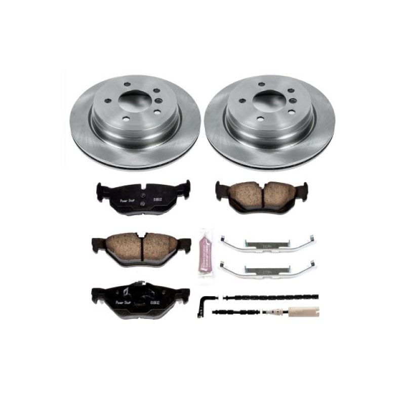 PSB Autospecialty Kit - Power Stop 07-10 BMW 328i Rear Autospecialty Brake Kit