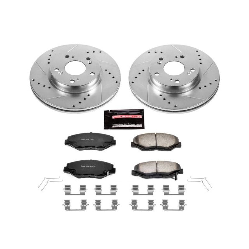 PSB Z36 Truck & Tow Kit - Power Stop 2013 Acura ILX Front Z36 Truck & Tow Brake Kit