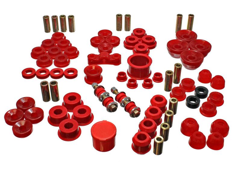 ES Hyper-Flex Sets - Red - Energy Suspension 90-93 Acura Integra Red Hyper-Flex Master Bushing Set