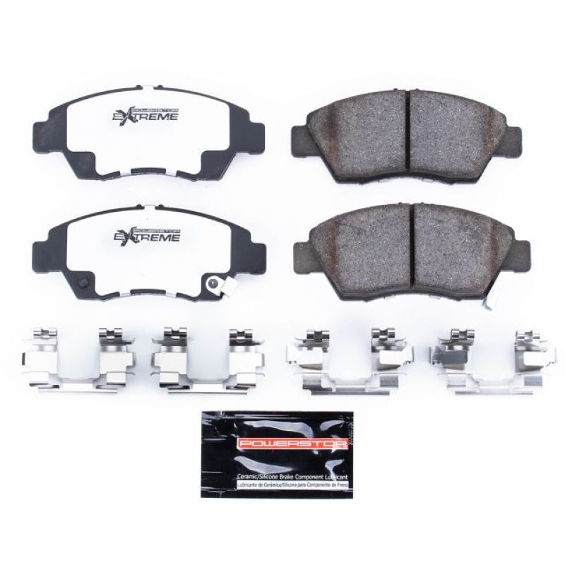 PSB Z26 Extreme Brake Pads - Power Stop 02-06 Acura RSX Front Z26 Extreme Street Brake Pads w/Hardware