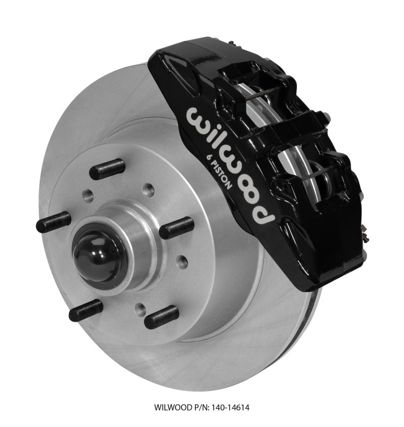 WIL Dynapro Brake Kit - Wilwood Dynapro 6 Front Kit 11.75 Rotor Black 68-72 Ford F100
