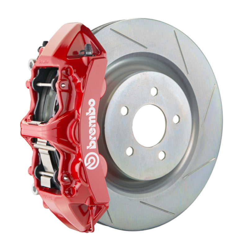 BRB Big Brake Kits - Brembo 16+ Camaro LS/LT SS Front GT BBK 6 Piston Cast 355x32 1pc Rotor Slotted Type1-Red
