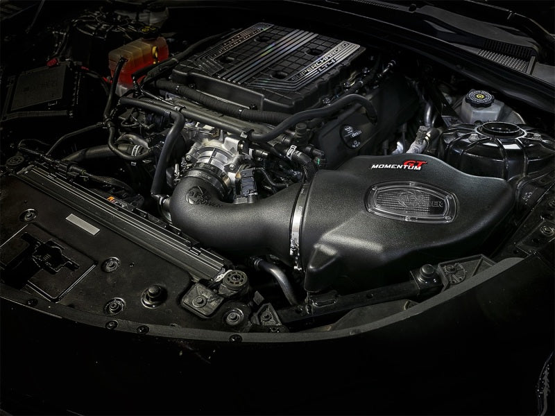 AFE Momentum GT Cold Air Intakes - aFe Momentum GT Pro DRY S Cold Air Intake System 2017 Chevrolet Camaro ZL1 V8 6.2L (sc)