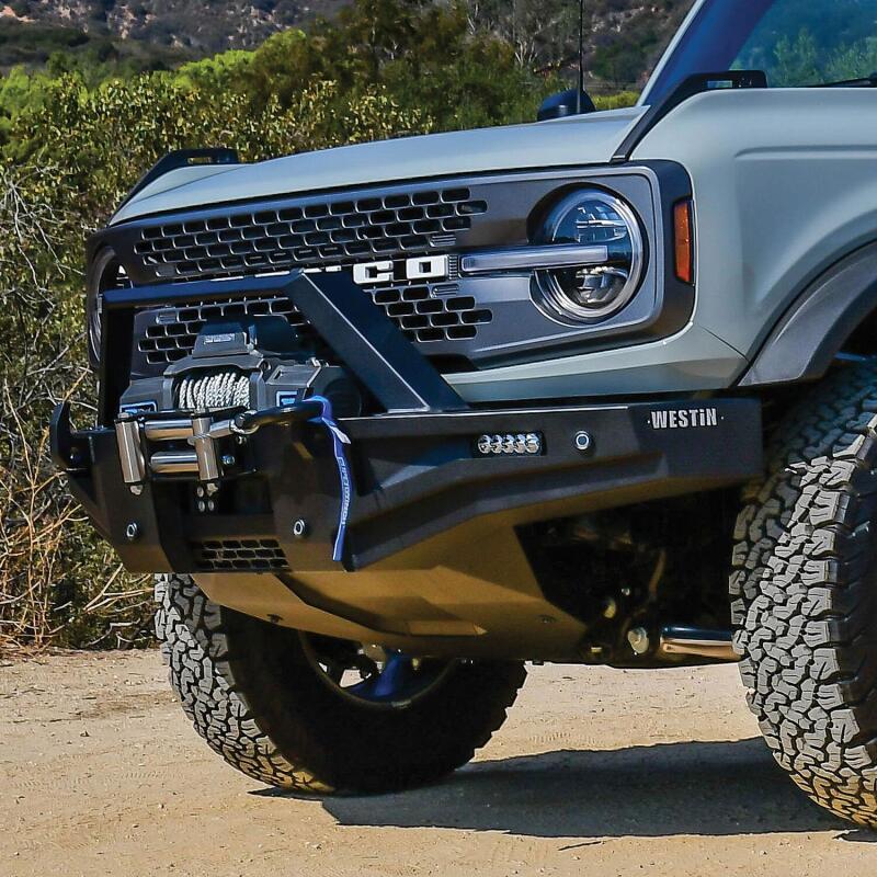 WES Bull Bars - XTS - Westin 21-25 Ford Bronco (Excl. Sport) XTS Angular Bull Bar - Tex. Blk