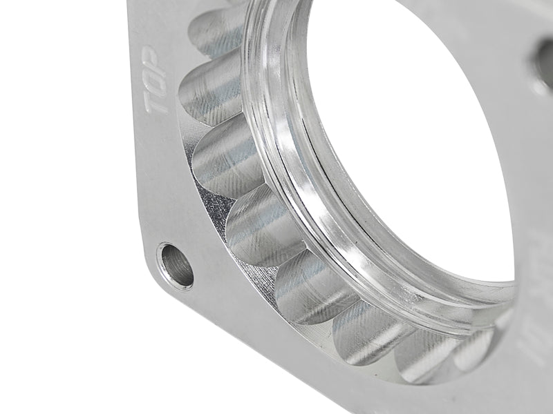 AFE Silver Bullet TBS CARB Approved - aFe Silver Bullet Throttle Body Spacer 03-06 Nissan 350Z V6 3.5L (VQ35DE)