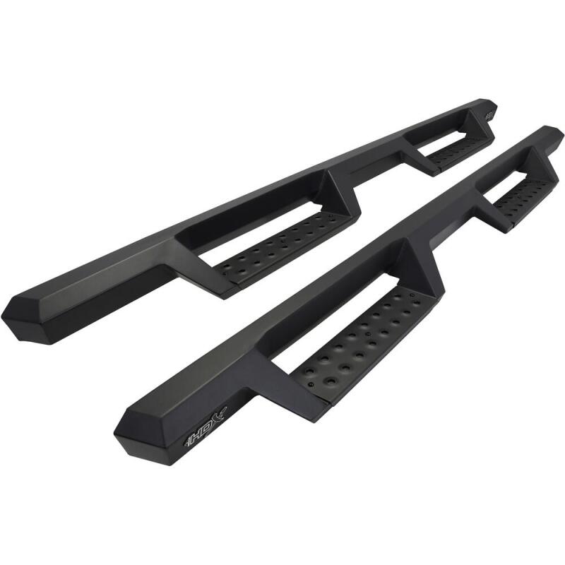 WES Nerf Bars - HDX Drop - Westin/HDX 09-18 Dodge/Ram 1500 Crew Cab / 25/3500 Crew Drop Nerf Step Bars - Textured Black