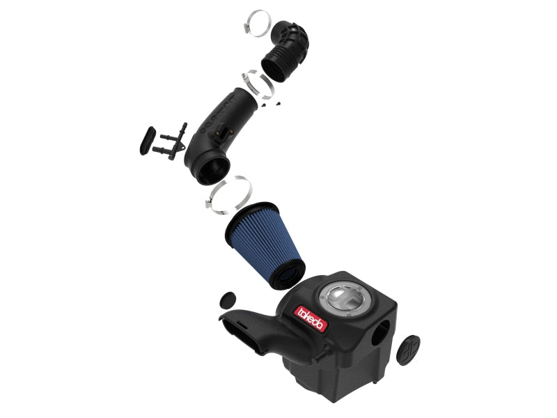 AFE Takeda Momentum Intake - aFe POWER Momentum GT Pro 5R Media Intake System 16-19 Ford Fiesta ST L4-1.6L (t)
