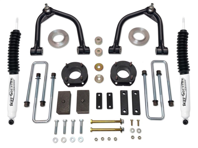 TUF Lift Kits - Tuff Country 07-22 Toyota Tundra 4x4 & 2wd 4in Uni-Ball Lift Kit (Excludes TRD Pro SX6000 Shocks)