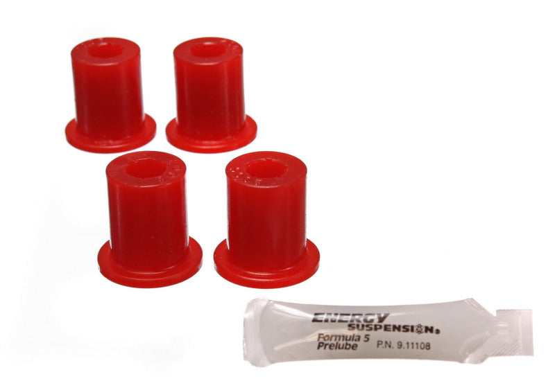 ES Spring/Shackle Bush - Red - Energy Suspension CJ Rear Spring Bushing - Red