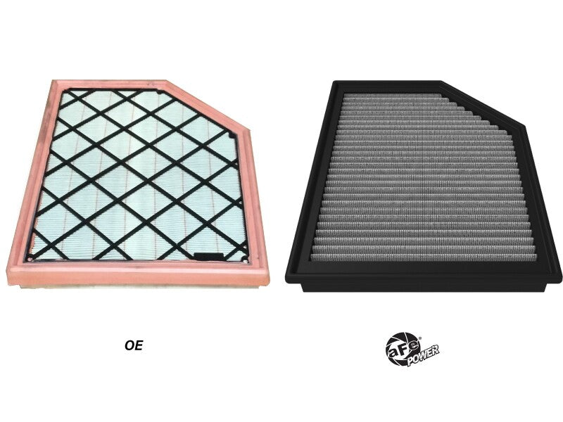 AFE Magnum FLOW OE Replacement Filters - aFe 22-24 Ford Bronco Raptor V6-3.0L (tt) Magnum FLOW OE Replacement Pro DRY S Air Filter