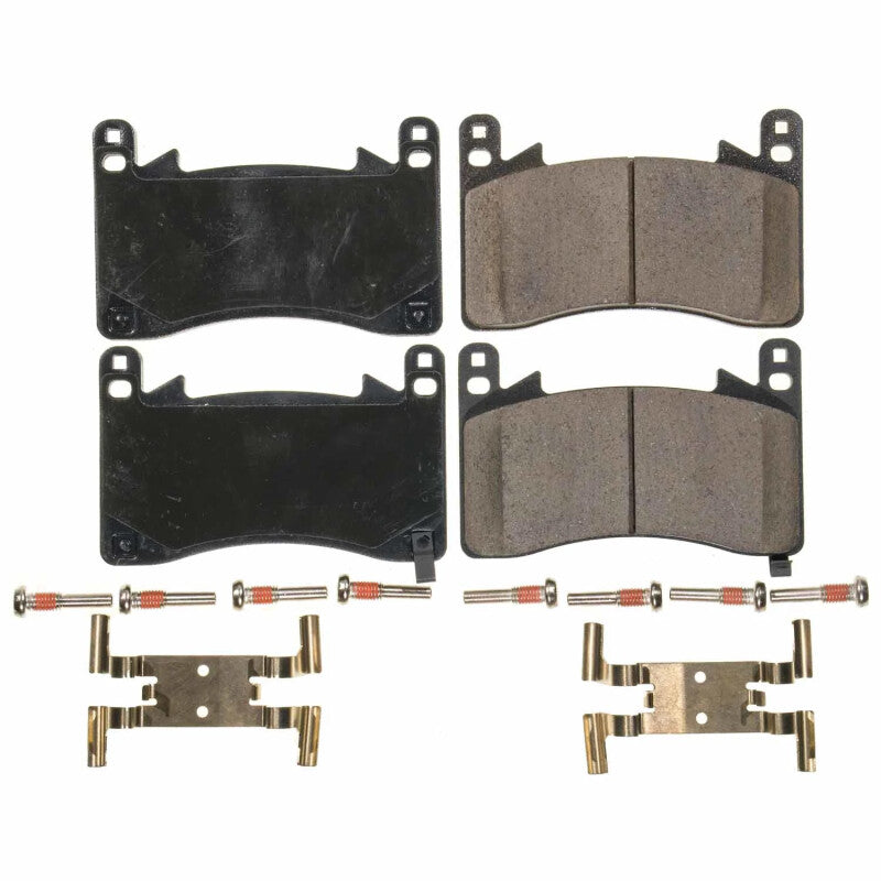 PSB Z17 Evolution Brake Pads - Power Stop 21-23 Acura TLX Front Z17 Evo Ceramic Brake Pads w/Hardware