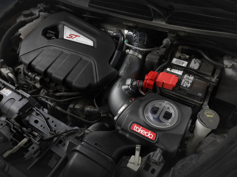 AFE Takeda Momentum Intake - aFe POWER Momentum GT Pro 5R Media Intake System 14-15 Ford Fiesta ST L4-1.6L (t)