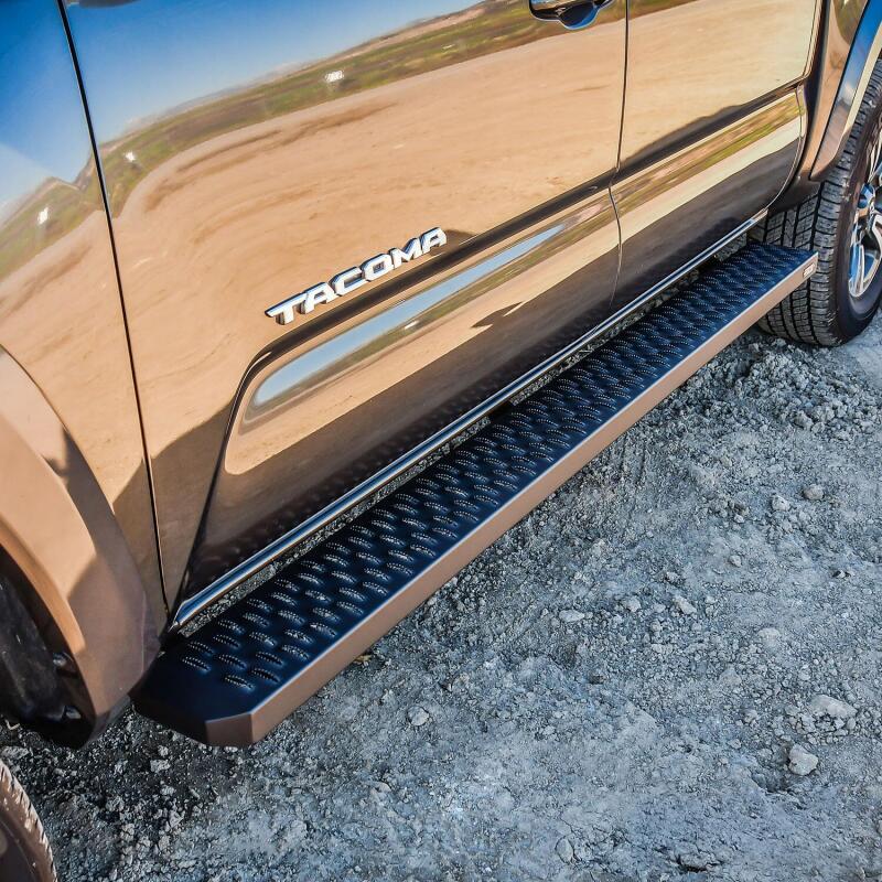 WES Running Boards - Grate - Westin Grate Steps Running Boards 79 in - Textured Black