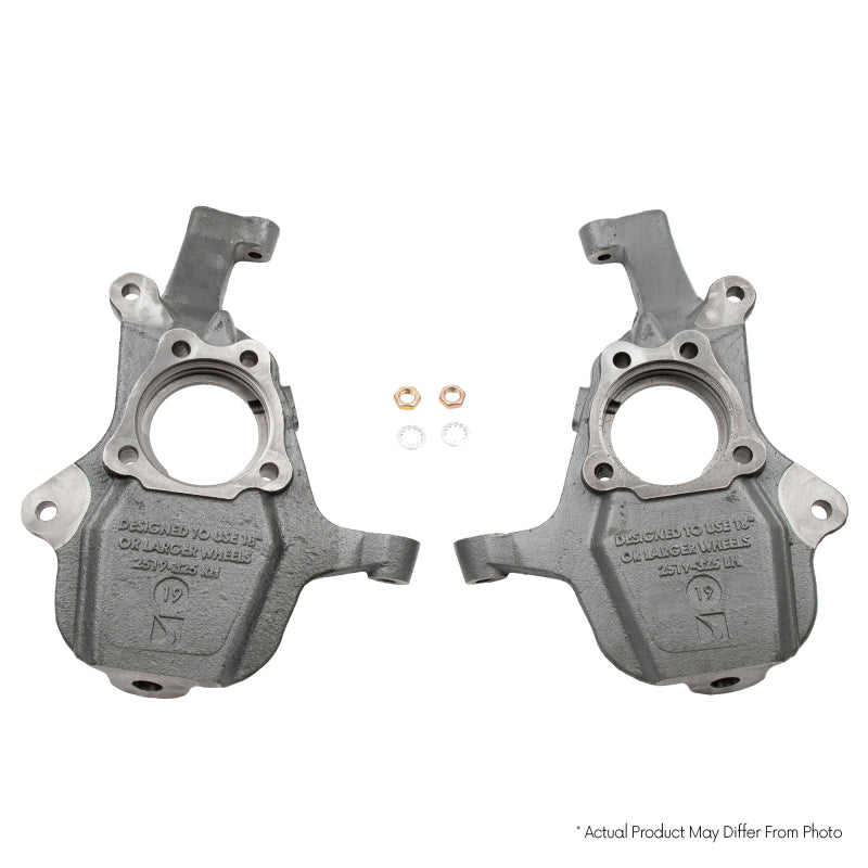 BT Drop Spindle Set - Belltech DROP SPINDLE SET *WILL NOT WORK W/IMPALA SS WHL