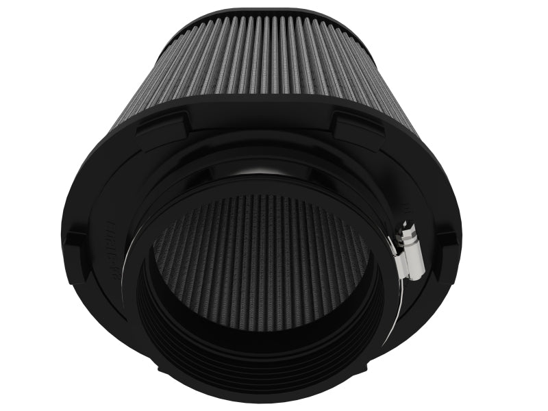 AFE Universal Pro Dry S Filter - aFe Magnum FORCE Intake Air Filter w/Pro DRY S 4-1/2IN F x(8x6-1/2)IN B x(6-3/4x5-1/2)IN T x8IN