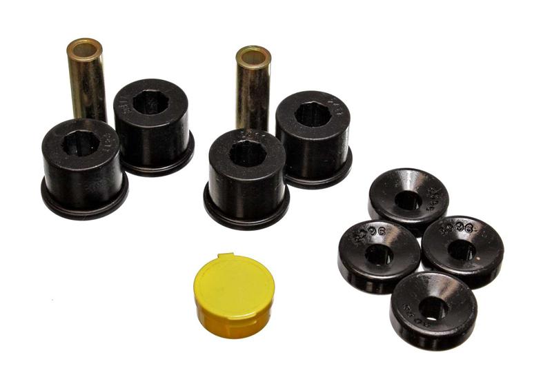 ES Shock Bushings - Black - Energy Suspension 99-00 Honda Civic Si Black Front Shock Bushing Set