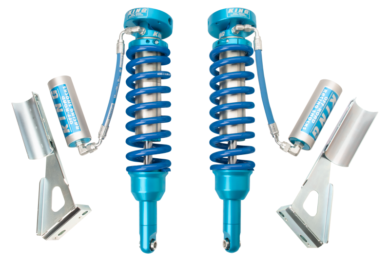 KIN 2.5 Coilovers - King Shocks 03-09 Toyota Land Cruiser 120 Front 2.5 Dia Remote Res Coilover (Pair)