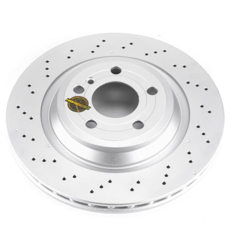 PSB Evolution Coated Rotor - Power Stop 15-16 Mercedes-Benz SL400 Rear Evolution High Carbon Geomet Coated Rotor