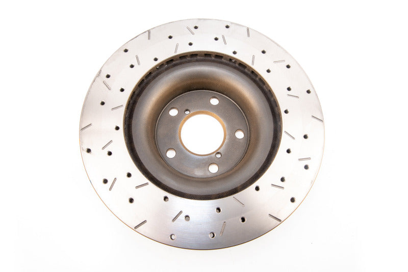 DBA 4000 Slot&Drill Rotors - DBA 12+ Subaru/Scion BRZ/FR-S Limited & Premium (US Spec) Front Drilled & Slotted 4000 Series Rotor