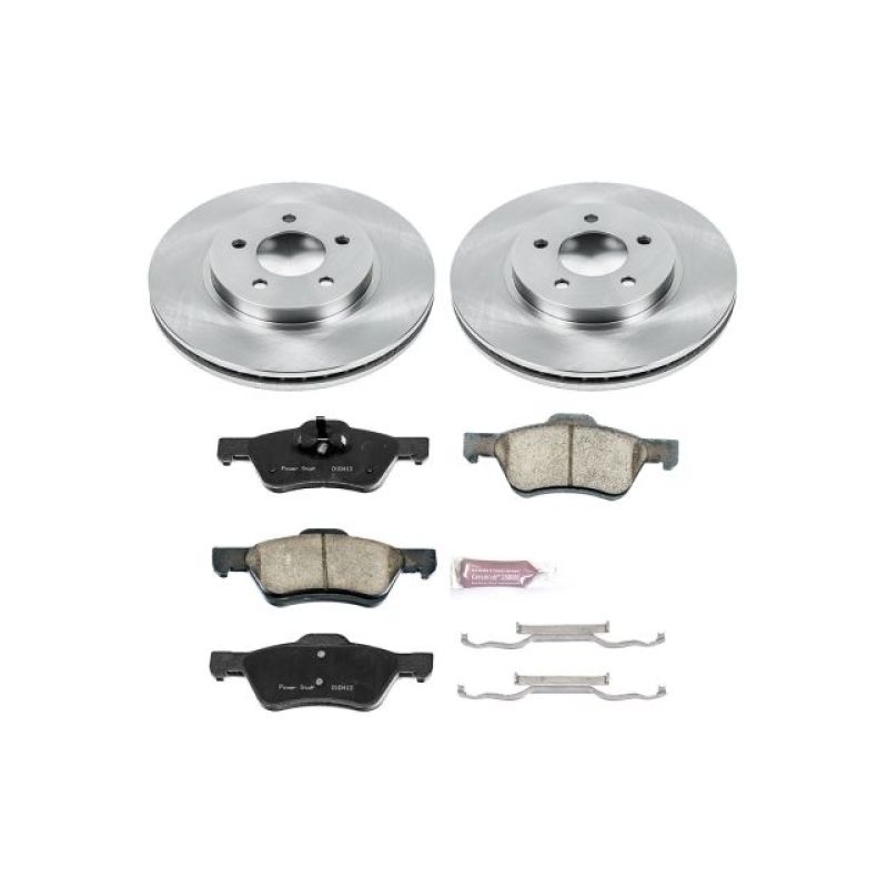 PSB Autospecialty Kit - Power Stop 10-12 Ford Escape Front Autospecialty Brake Kit