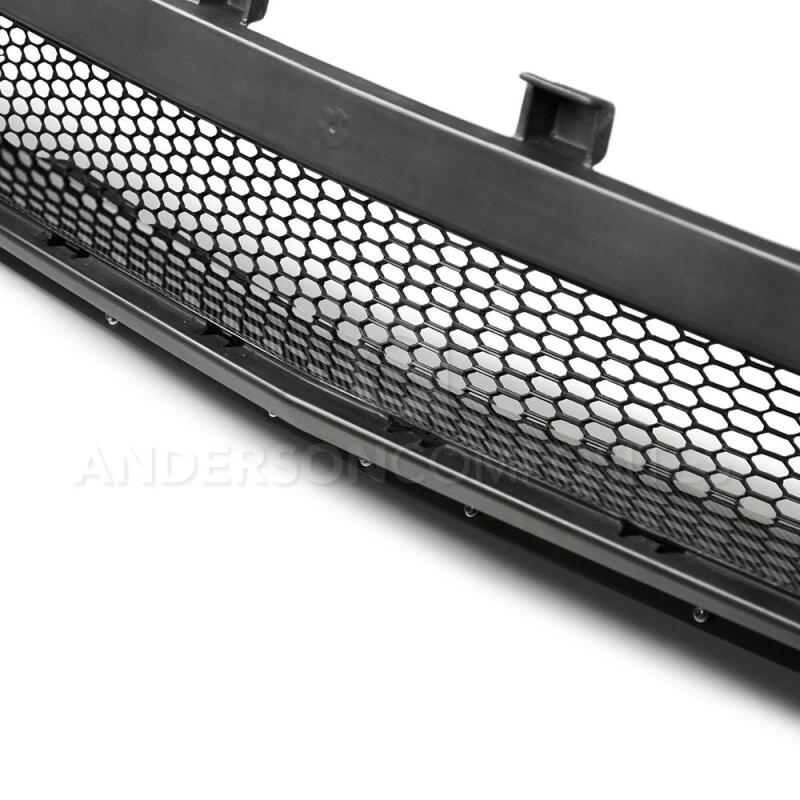 AND Front Grilles - Anderson Composites 15-18 Dodge Challenger Type-AS Front Upper Grille