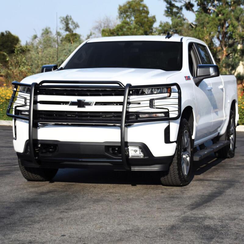 WES Sportsman Grille Guards - Westin 2019 Chevrolet Silverado 1500 Sportsman Grille Guard - Black