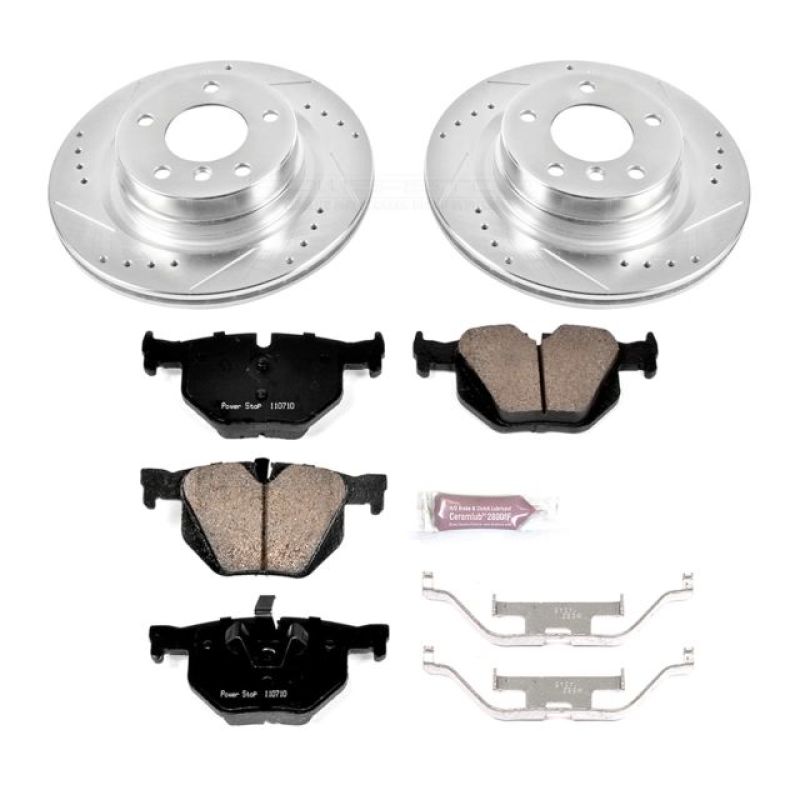 PSB Z23 Evolution Kit - Power Stop 11-13 BMW 335i Rear Z23 Evolution Sport Brake Kit