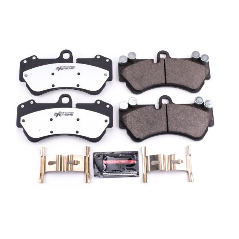 PSB Z26 Extreme Brake Pads - Power Stop 17-18 Mercedes-Benz G550 Front Z26 Extreme Street Brake Pads w/Hardware