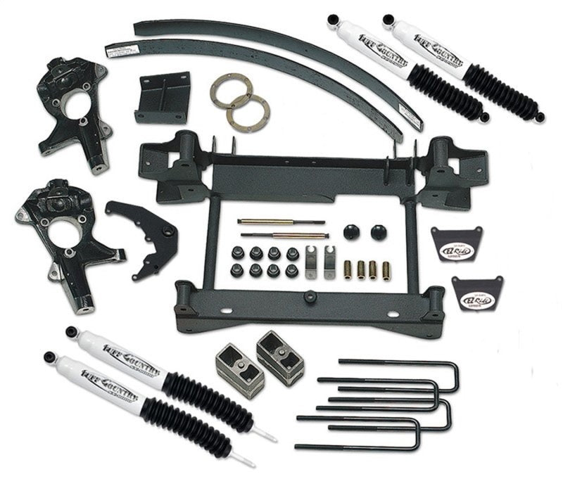 TUF Lift Kits - Tuff Country 99-05 Chevy Silverado 1500 4x4 4in Lift Kit (w/One Piece Sub Frame No Shocks)