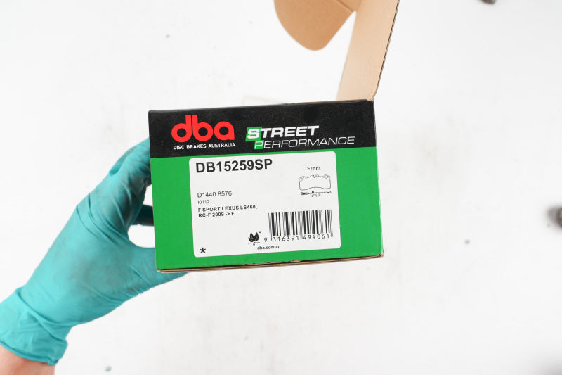 DBA SP Performance Brake Pads - DBA 16-20 Lexus GS F SP Performance Front Brake Pads