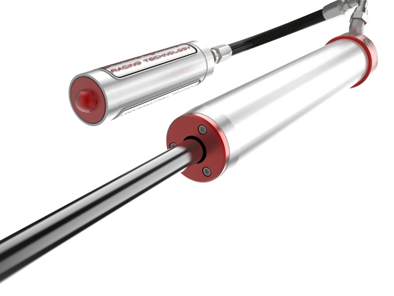 AFE Sway-A-Way Shocks - aFe Sway-A-Way 2.5 Rear Shock Kit w/ Remote Reservoirs for 0-1.5 IN Lifts Ford F-250/F-350 17-24 4WD