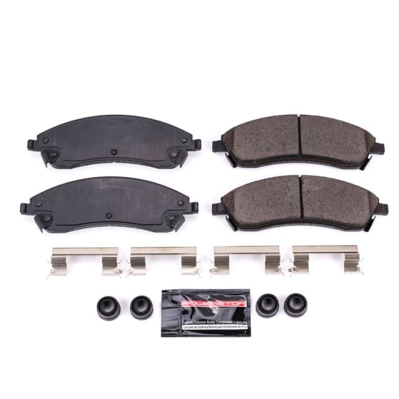 PSB Z23 Evolution Brake Pads - Power Stop 06-07 Cadillac CTS Front Z23 Evolution Sport Brake Pads w/Hardware