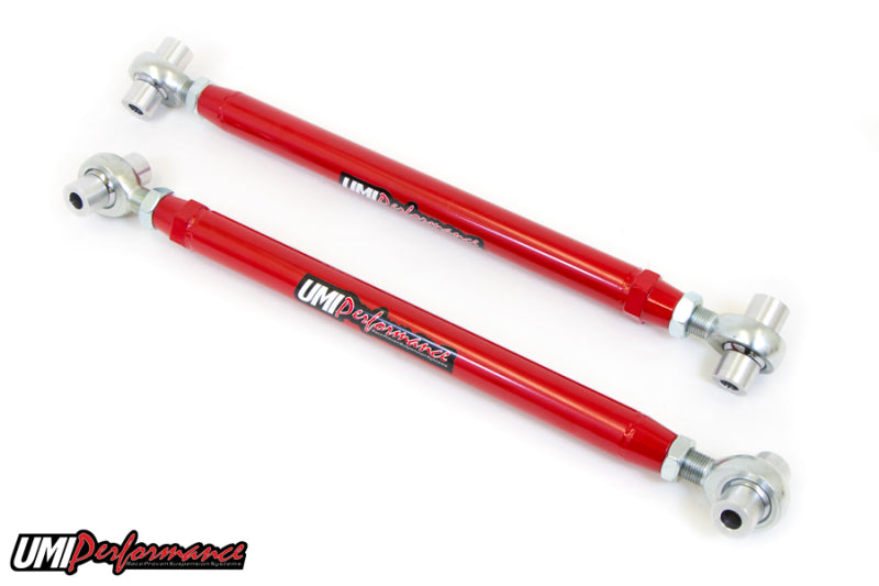 UMI Lower Control Arms - UMI Performance 64-72 GM A-Body Adjustable Lower Control Arms Rod Ends CrMo