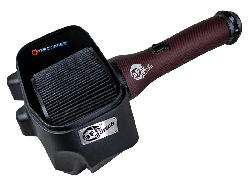 AFE Track Series Intake - aFe 2025+ Dodge Ram 1500 RHO Track Series Red Kevlar Cold Air Intake System w/ Blk Pro 5R Filter