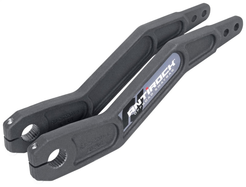 ROK Antirock Sway Bars - RockJock Antirock Forged Chromoly Sway Bar Arms 16.2in Long x 25 Spline Vertically Offset