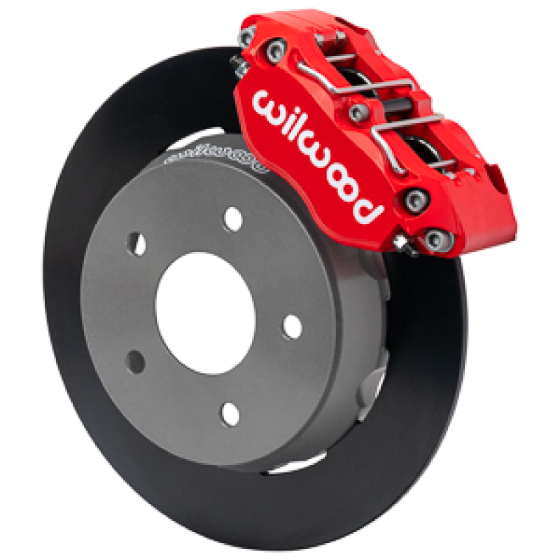 WIL Dynapro Brake Kit - Wilwood 22-23 Polaris RZR Turbo Dynapro 4R Front Brake Kit w/ 11.25in Rotors - Red