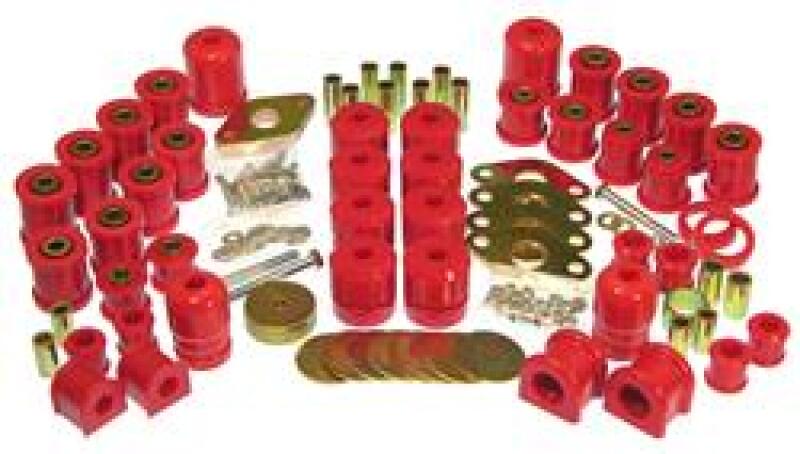PRO Total Kits - Red - Prothane 07-11 Jeep Wrangler Total Kit - Red