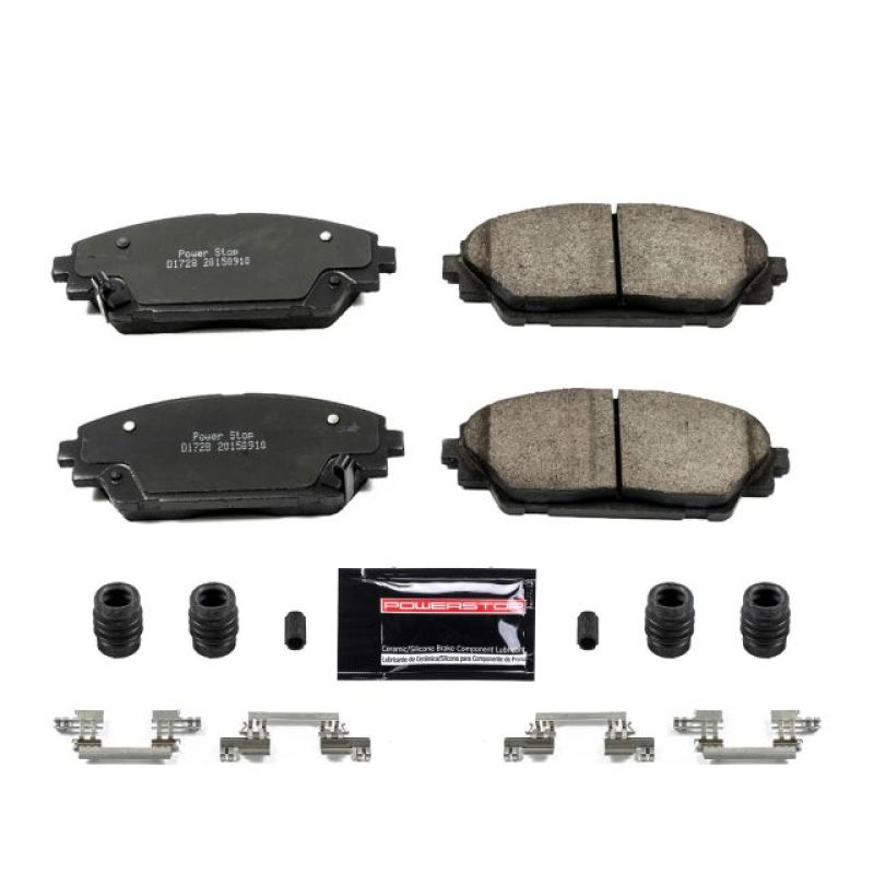 PSB Z23 Evolution Brake Pads - Power Stop 14-18 Mazda 3 Front Z23 Evolution Sport Brake Pads w/Hardware